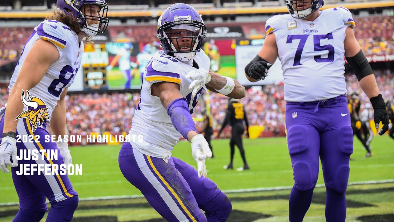 Justin Jefferson Top Plays of the 2022 Season Justin Jefferson Top Plays of the 2022 Season