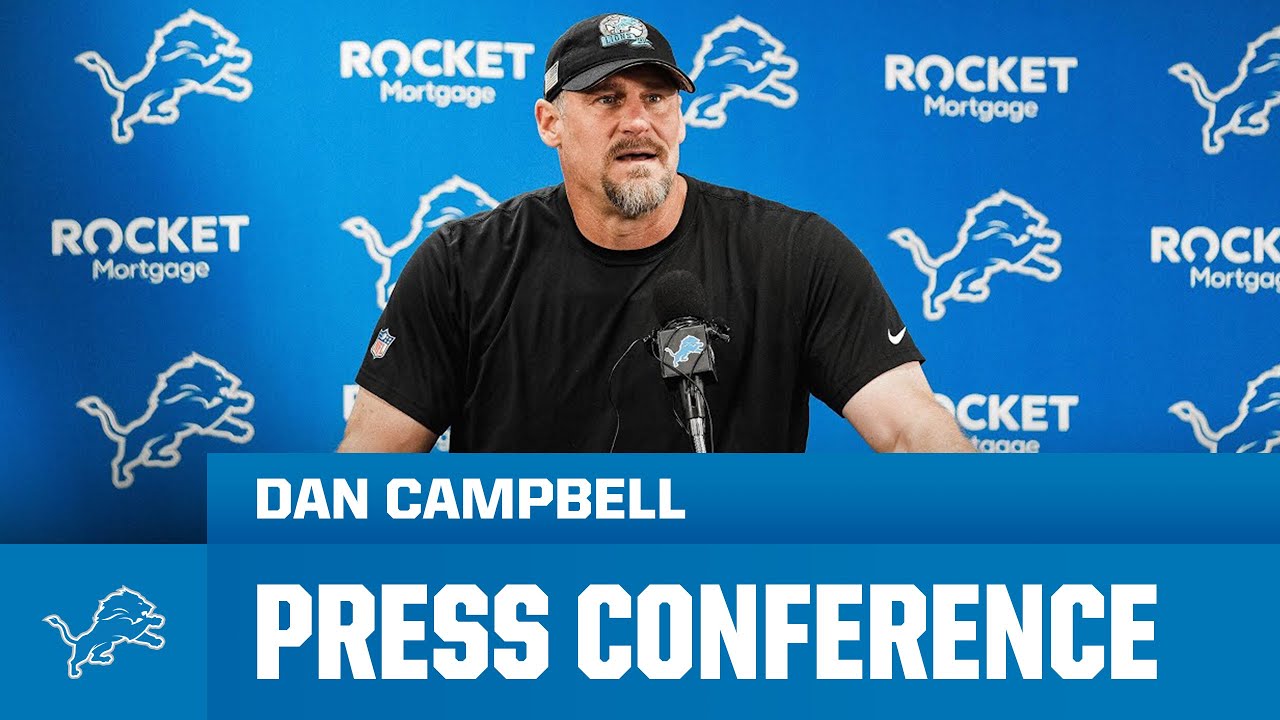 Dan Campbell Press Conference | January 1, 2025 Dan Campbell Press Conference | January 1, 2025