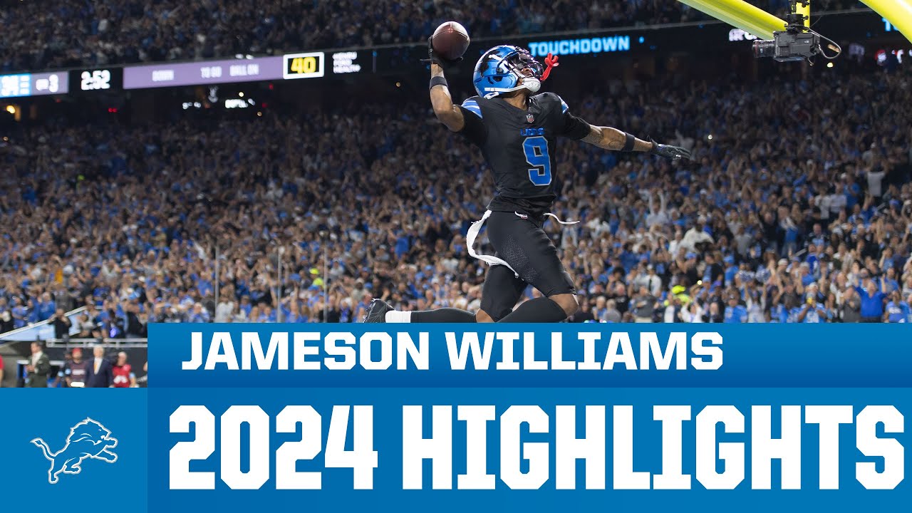 Jameson Williams highlights | 2024 Detroit Lions Jameson Williams highlights | 2024 Detroit Lions