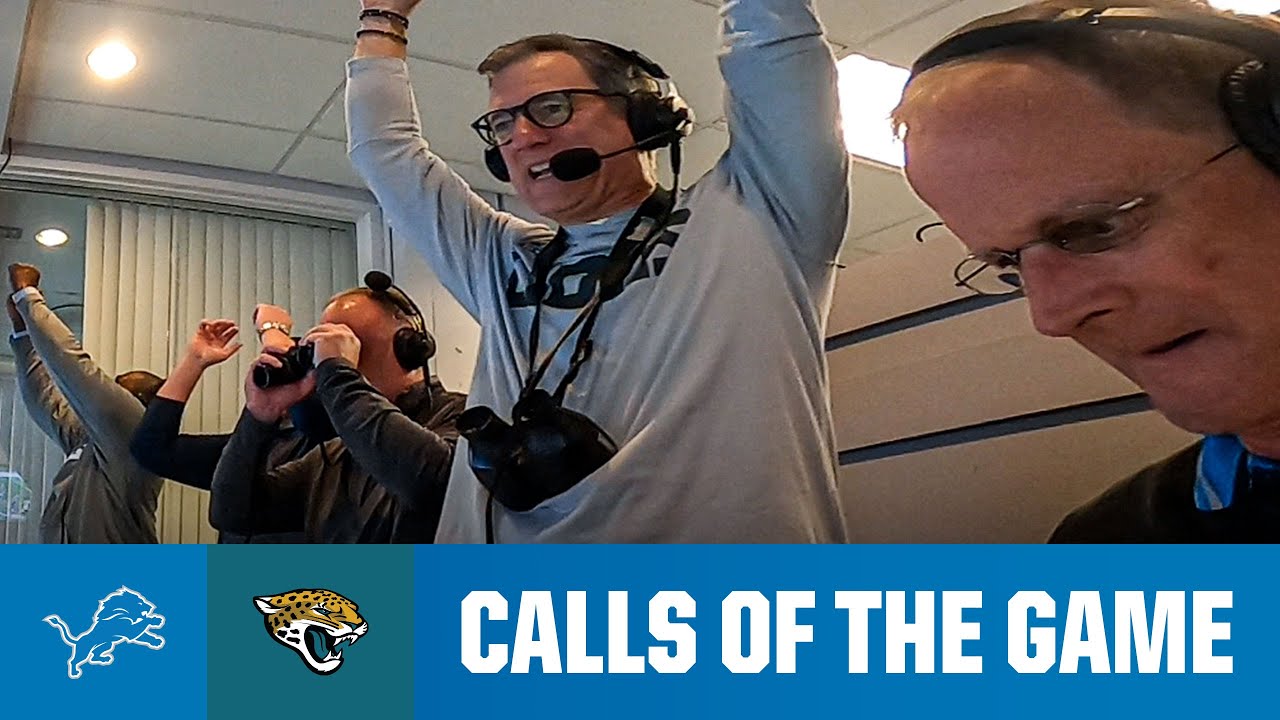 Calls of the Game: Detroit has HUGE offensive day in a 52-6 win over Jacksonville | Lions vs Jaguars Calls of the Game: Detroit has HUGE offensive day in a 52-6 win over Jacksonville | Lions vs Jaguars