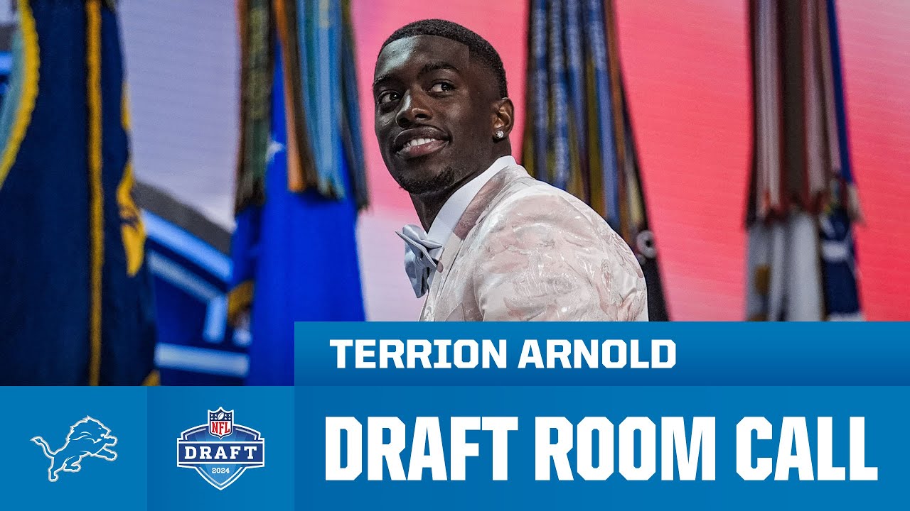 Terrion Arnold Draft Room Call Terrion Arnold Draft Room Call