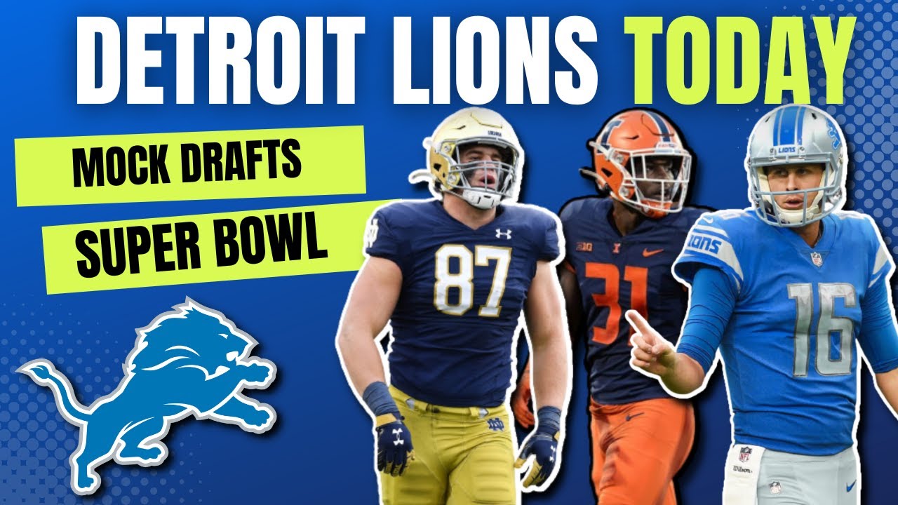 Lions Superbowl Odds INCREASE, NFL Mock Draft Roundup Ft. Jaylen Carter & Devon Witherspoon Lions Superbowl Odds INCREASE, NFL Mock Draft Roundup Ft. Jaylen Carter & Devon Witherspoon