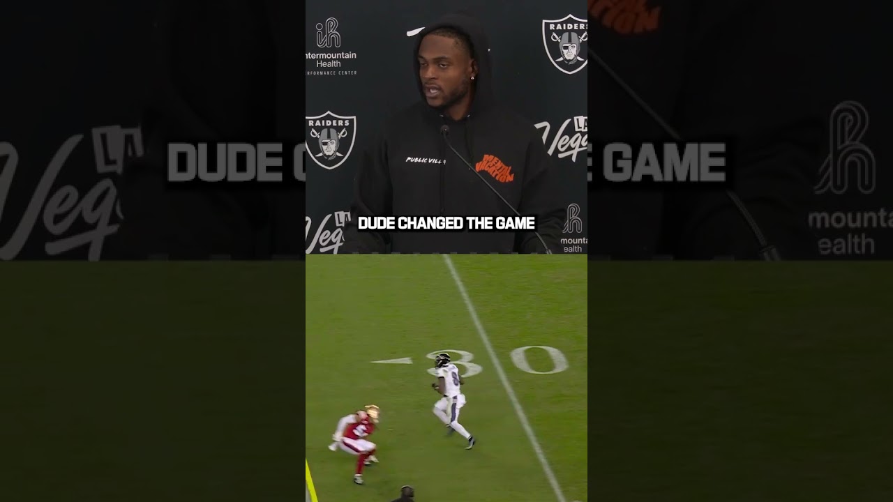 Davante on watching Lamar Jackson: “best ball carrier, ever” Davante on watching Lamar Jackson: “best ball carrier, ever”