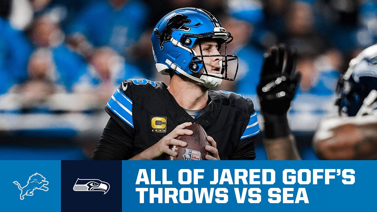 Jared Goff highlights vs. Seahawks | 2024 NFL Season Week 4 Jared Goff highlights vs. Seahawks | 2024 NFL Season Week 4