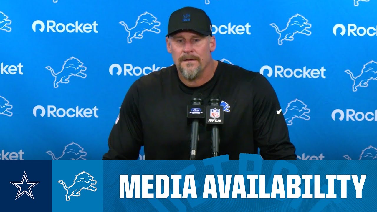 Dan Campbell postgame media availability | 2025 NFL Regular Season Week 14: Lions vs Cowboys Dan Campbell postgame media availability | 2025 NFL Regular Season Week 14: Lions vs Cowboys
