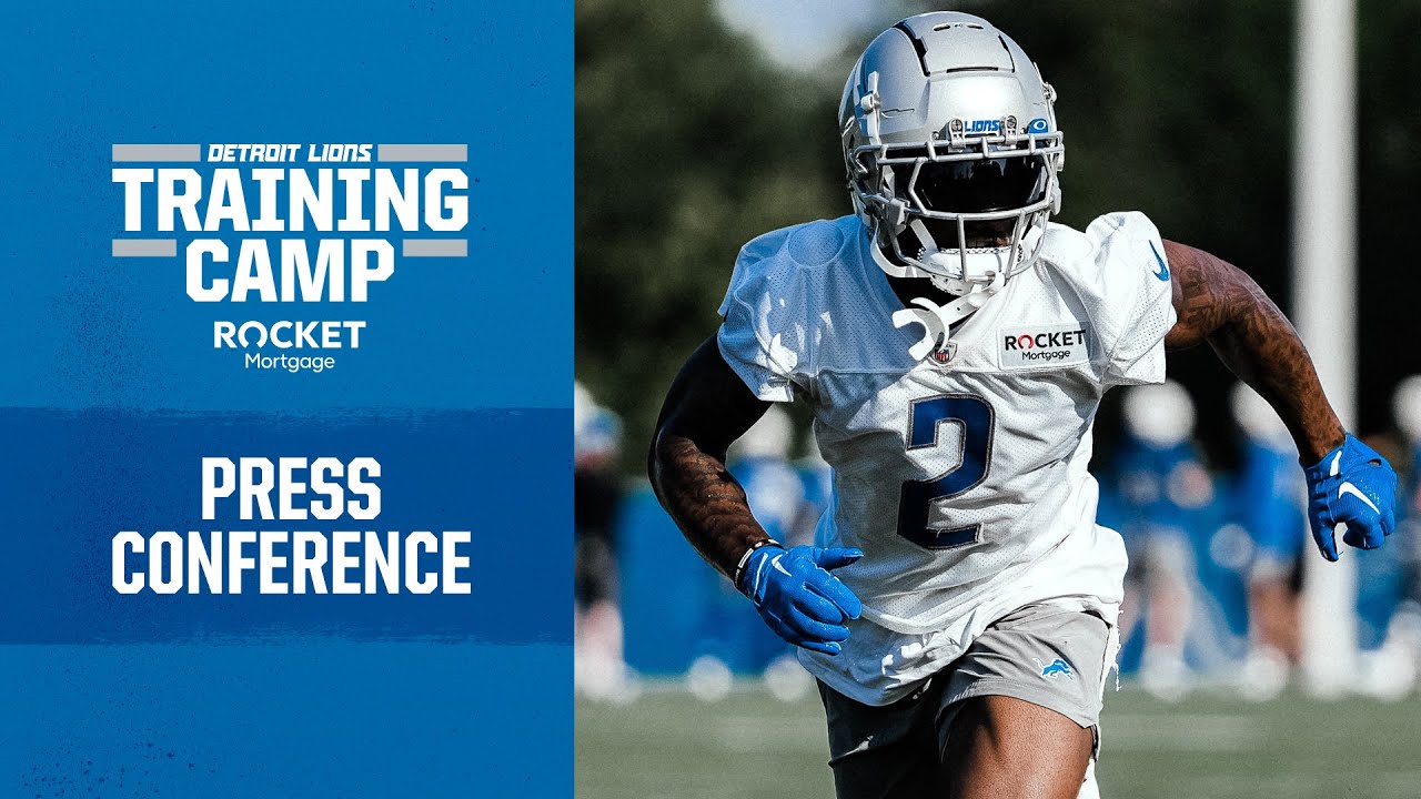 Detroit Lions players meet with the media on July 29 | 2023 Training Camp Day 6 Detroit Lions players meet with the media on July 29 | 2023 Training Camp Day 6