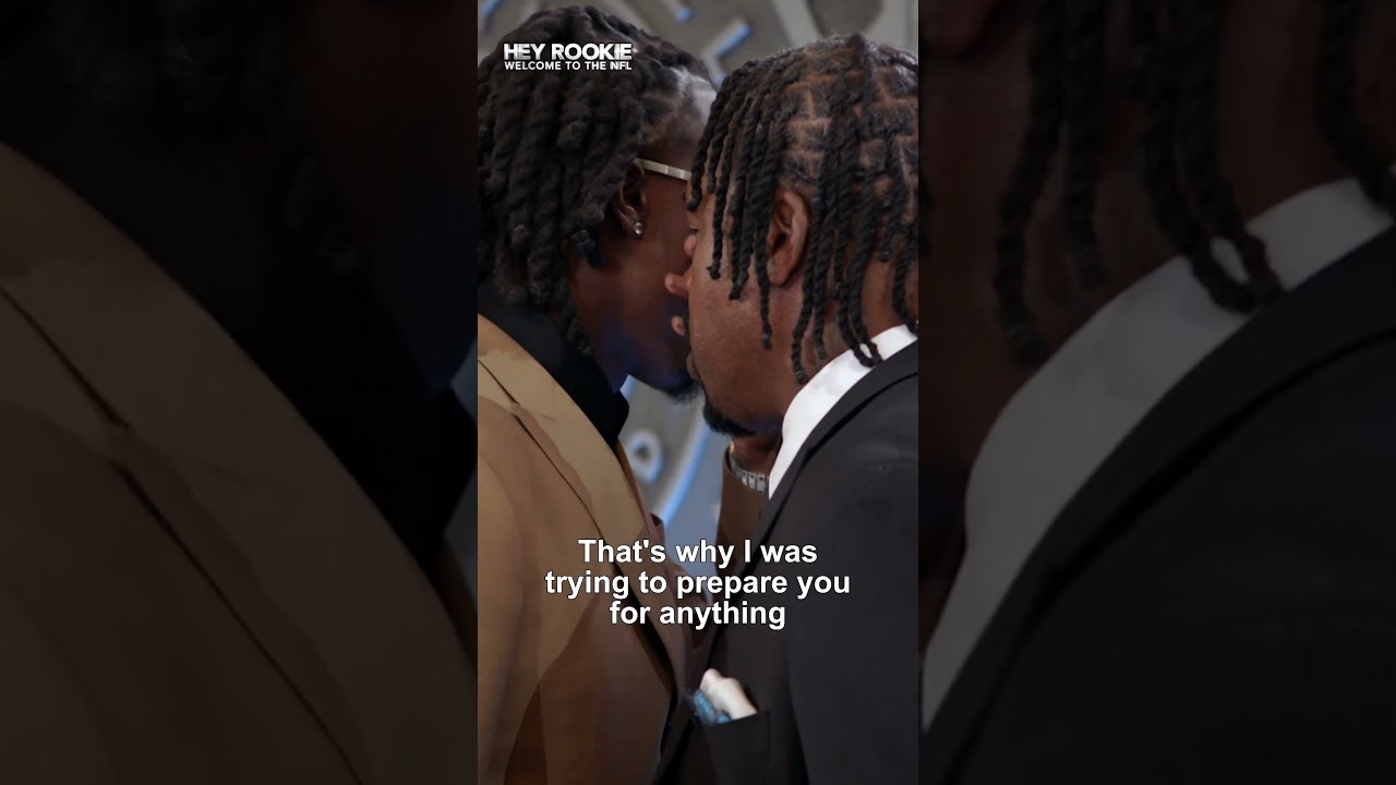 Joey Porter encourages his son, Joey Porter Jr., as the 1st round of the draft closes. @NFLFilms Joey Porter encourages his son, Joey Porter Jr., as the 1st round of the draft closes. @NFLFilms