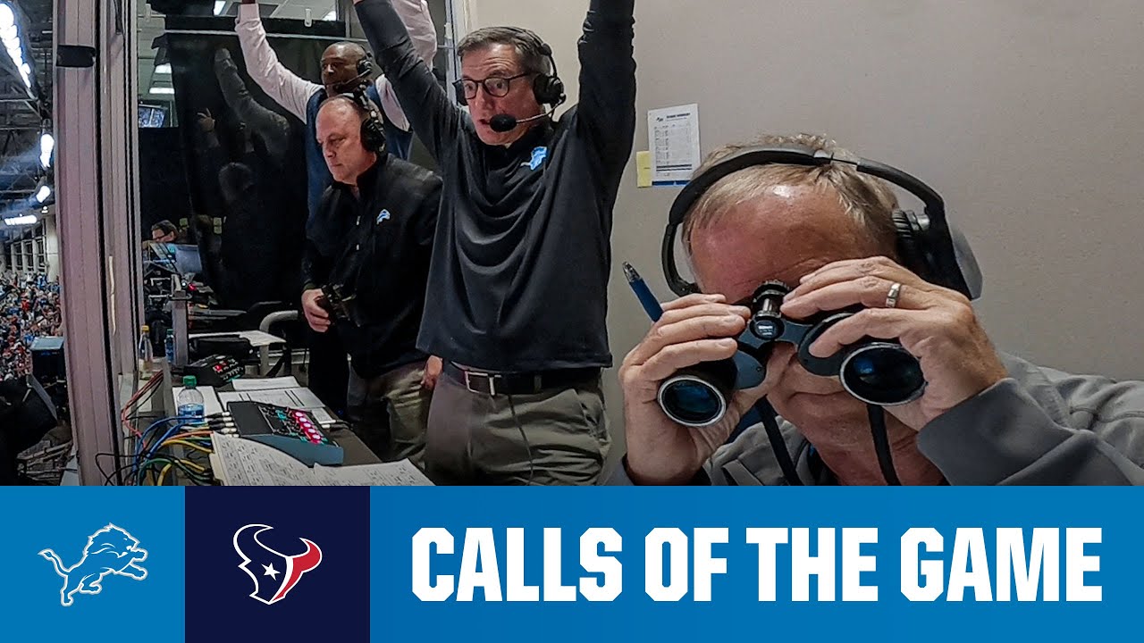 Calls of the Game: Jake Bates’ game-winner completes Detroit’s 16-point comeback | Lions at Texans Calls of the Game: Jake Bates’ game-winner completes Detroit’s 16-point comeback | Lions at Texans