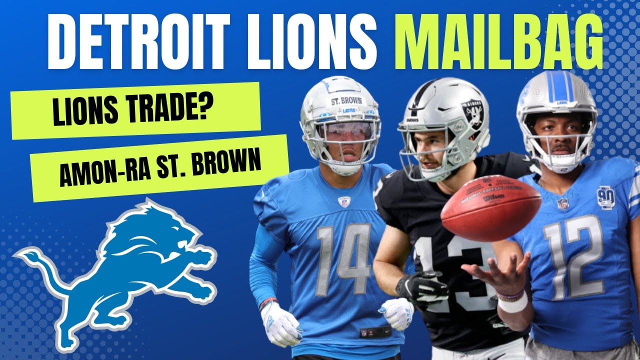 Trade For Hunter Renfrow? Ben Johnson Future, Pay Amon-Ra St. Brown, Hendon Hooker QB2 Lions Mailbag Trade For Hunter Renfrow? Ben Johnson Future, Pay Amon-Ra St. Brown, Hendon Hooker QB2 Lions Mailbag