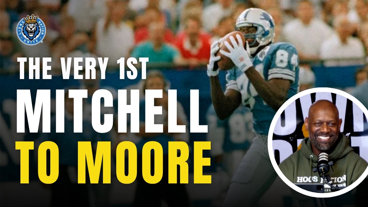 Scott Mitchell’s First Completion as a Lion was an Audible to Herman Moore Scott Mitchell’s First Completion as a Lion was an Audible to Herman Moore