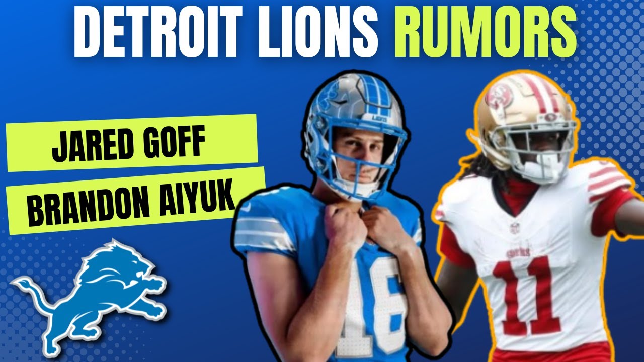 Detroit Lions Rumors: Trade For Brandon Aiyuk? Jared Goff BASHED By ESPN + Jameson Williams Trade Detroit Lions Rumors: Trade For Brandon Aiyuk? Jared Goff BASHED By ESPN + Jameson Williams Trade