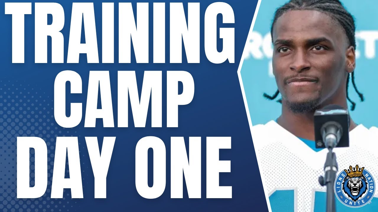 Detroit lions Training Camp Day One Observations! Detroit lions Training Camp Day One Observations!