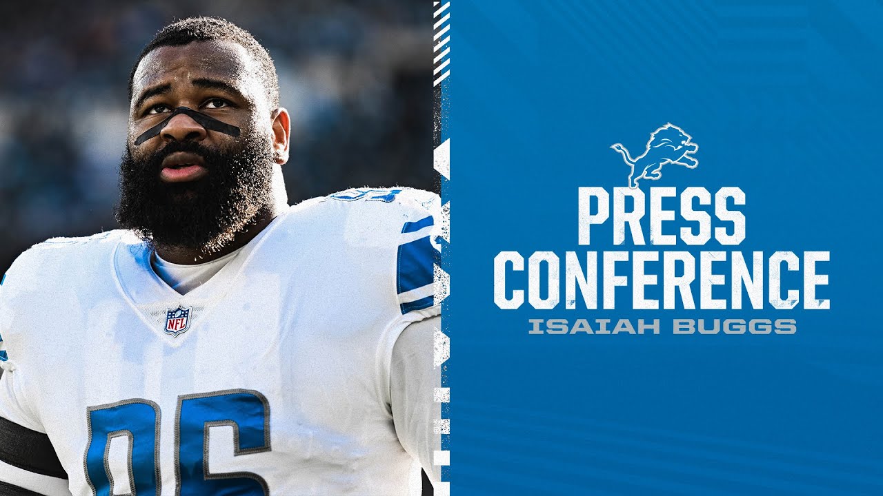 Isaiah Buggs meets with the media on March 13 Isaiah Buggs meets with the media on March 13