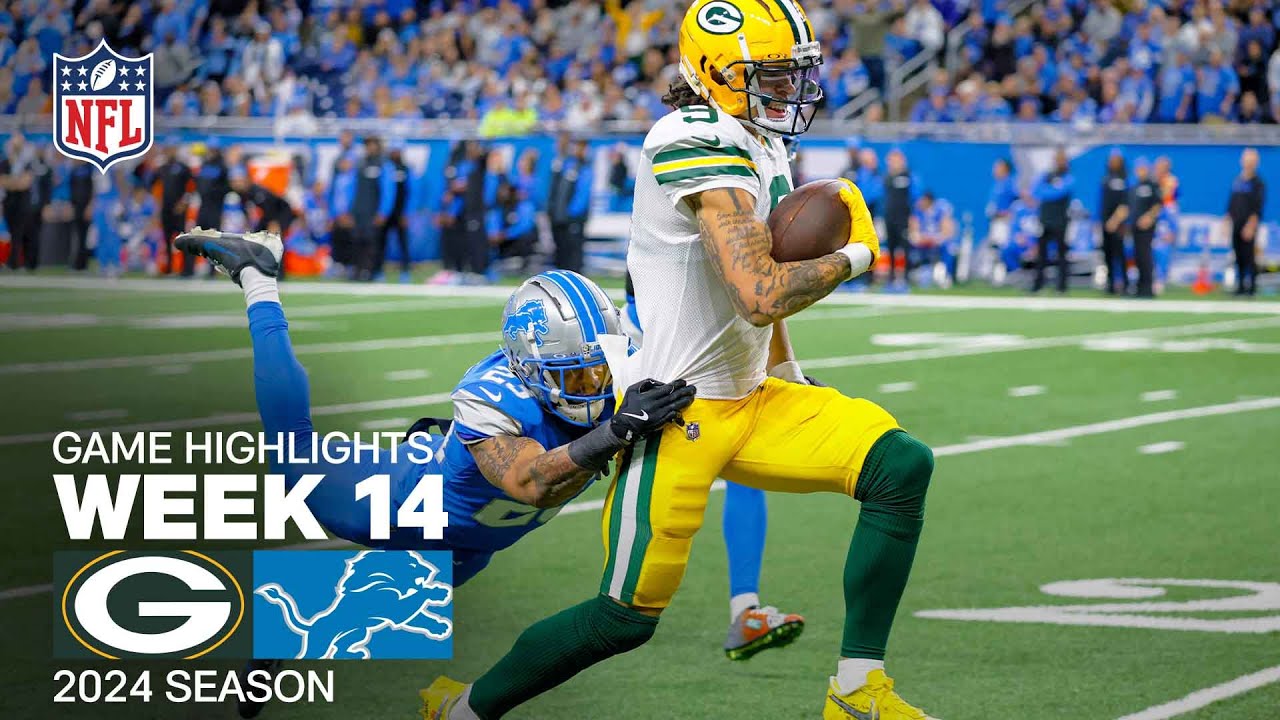 Green Bay Packers vs. Detroit Lions Game Highlights | NFL 2024 Season Week 14 Green Bay Packers vs. Detroit Lions Game Highlights | NFL 2024 Season Week 14