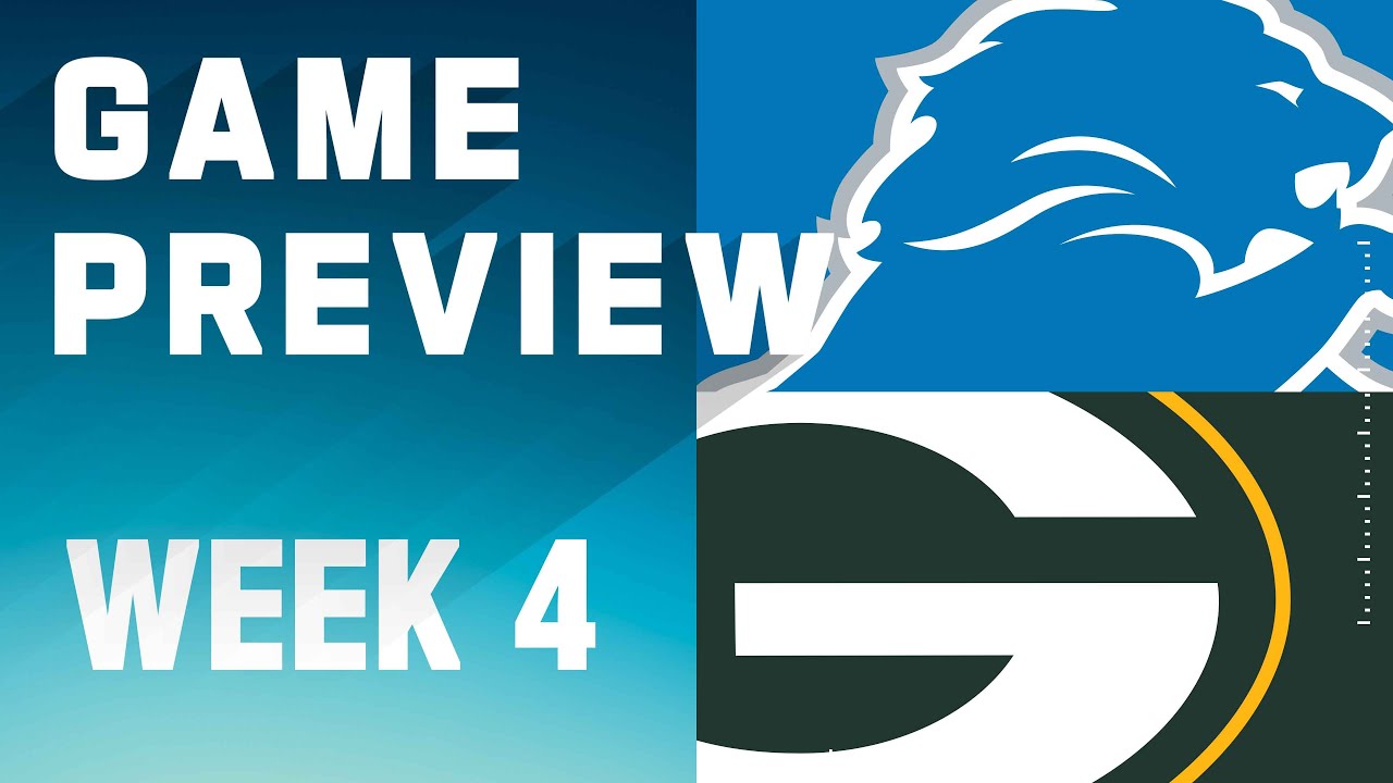 Detroit Lions vs. Green Bay Packers | 2023 Week 4 Game Preview Detroit Lions vs. Green Bay Packers | 2023 Week 4 Game Preview