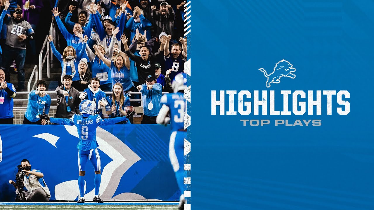 Best plays of the 2022 season | Detroit Lions Best plays of the 2022 season | Detroit Lions