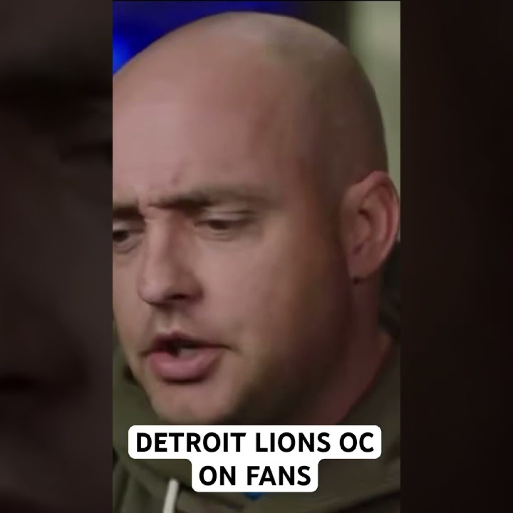 Detroit Lions NEW OC Drew Petzing on the fans. #onepride Detroit Lions NEW OC Drew Petzing on the fans. #onepride