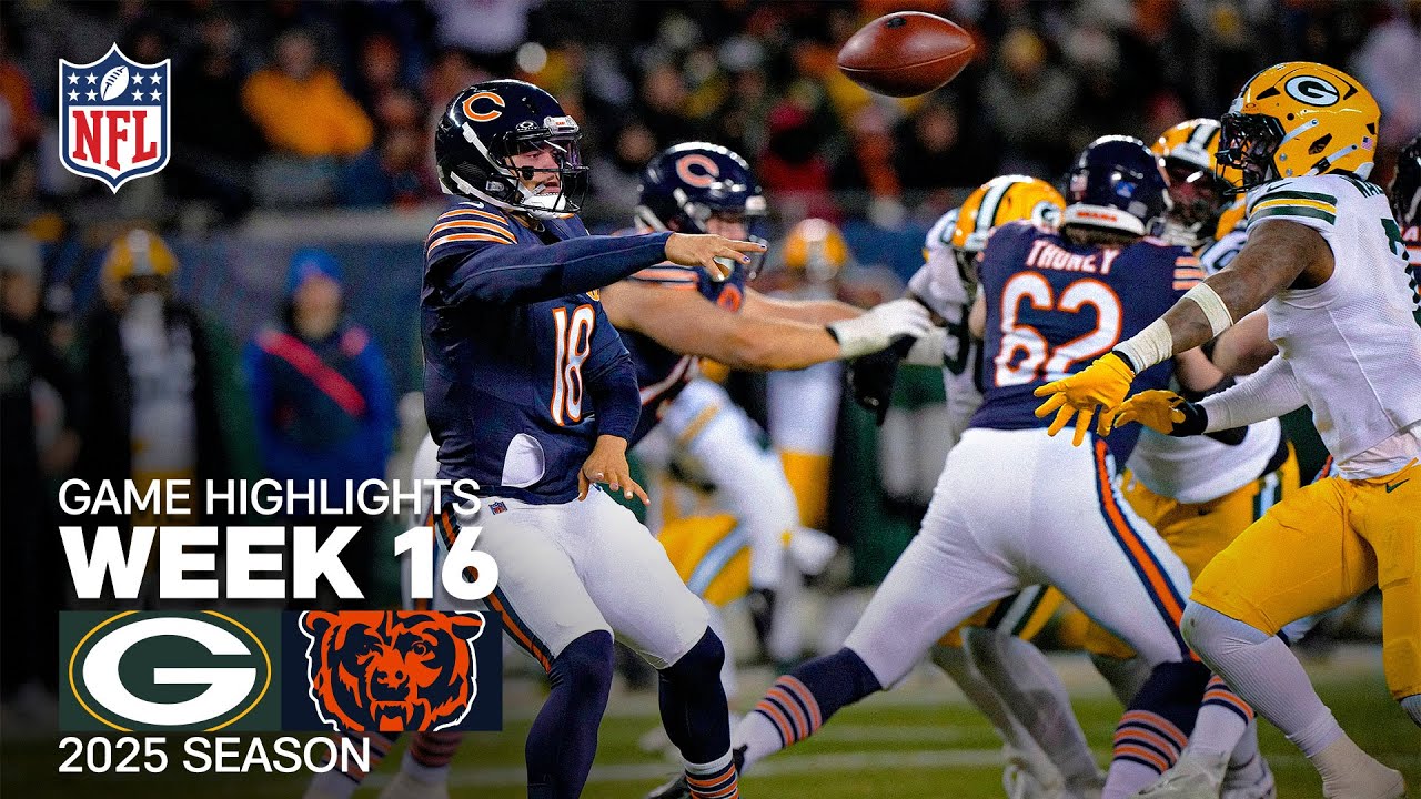 Green Bay Packers vs Chicago Bears Game Highlights | 2025 NFL Season Week 16 Green Bay Packers vs Chicago Bears Game Highlights | 2025 NFL Season Week 16