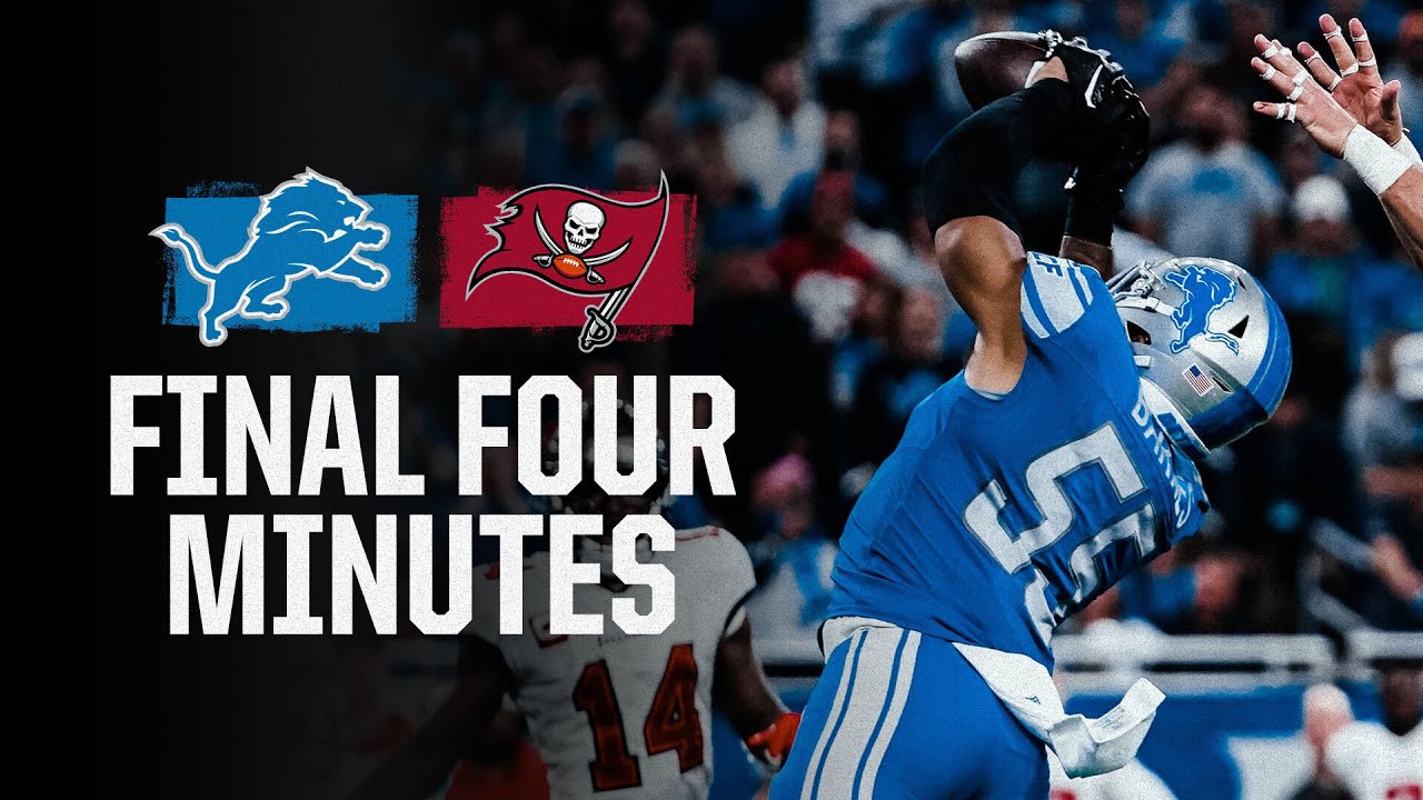 Lions Defense CLOSES OUT Divisional Round win | Lions vs. Buccaneers Final four minutes Lions Defense CLOSES OUT Divisional Round win | Lions vs. Buccaneers Final four minutes