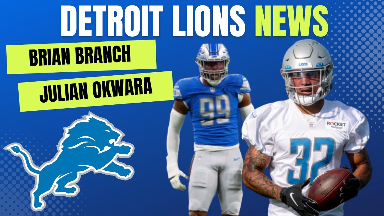 Trade Julian Okwara? Surprise Cut Candidates, Brian Branch Shines | Detroit Lions News Trade Julian Okwara? Surprise Cut Candidates, Brian Branch Shines | Detroit Lions News