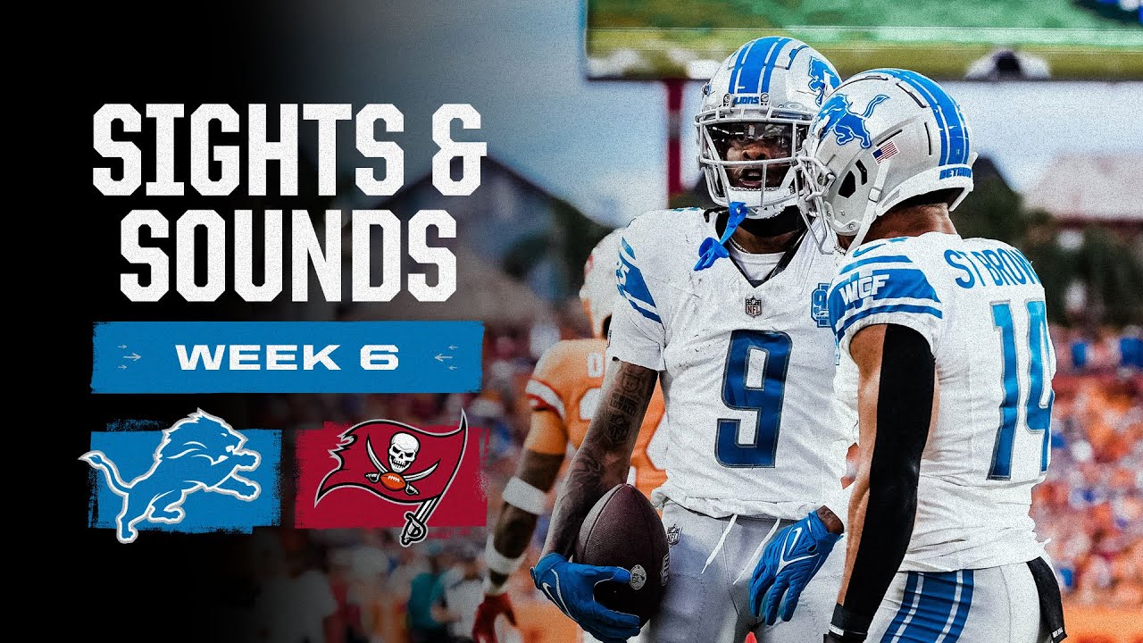 Detroit Lions Mic’d Up | Extended Sights and Sounds: Lions at Buccaneers | 2023 Week 5 Detroit Lions Mic’d Up | Extended Sights and Sounds: Lions at Buccaneers | 2023 Week 5