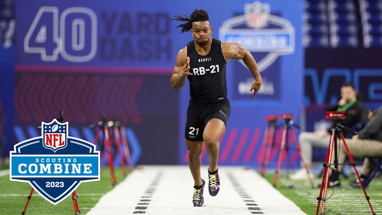 Running Backs Run the 40-Yard Dash at the 2023 NFL Combine Running Backs Run the 40-Yard Dash at the 2023 NFL Combine