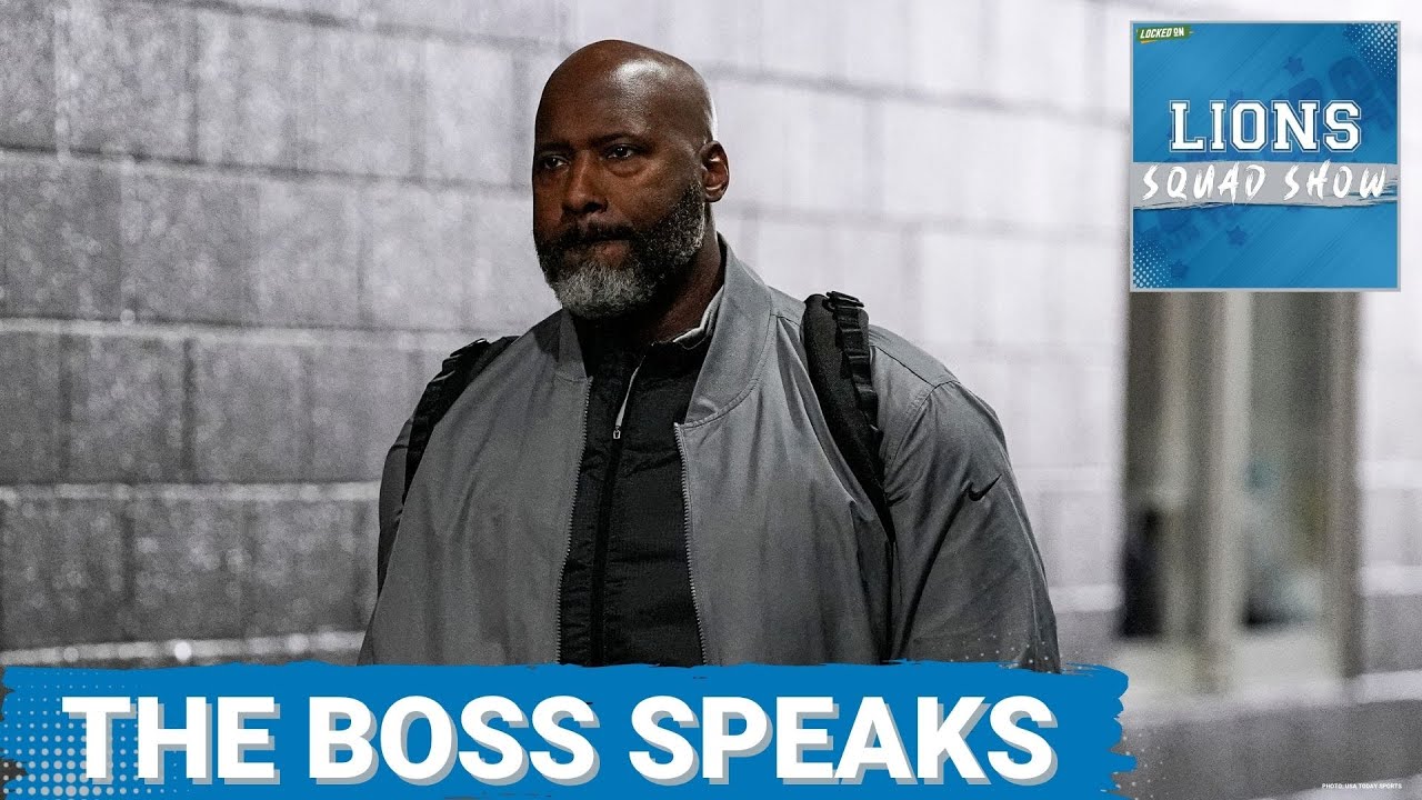 LIONS SQUAD SHOW: Detroit Lions General Manager Brad Holmes Speaks Publicly On Lions Free Agency LIONS SQUAD SHOW: Detroit Lions General Manager Brad Holmes Speaks Publicly On Lions Free Agency