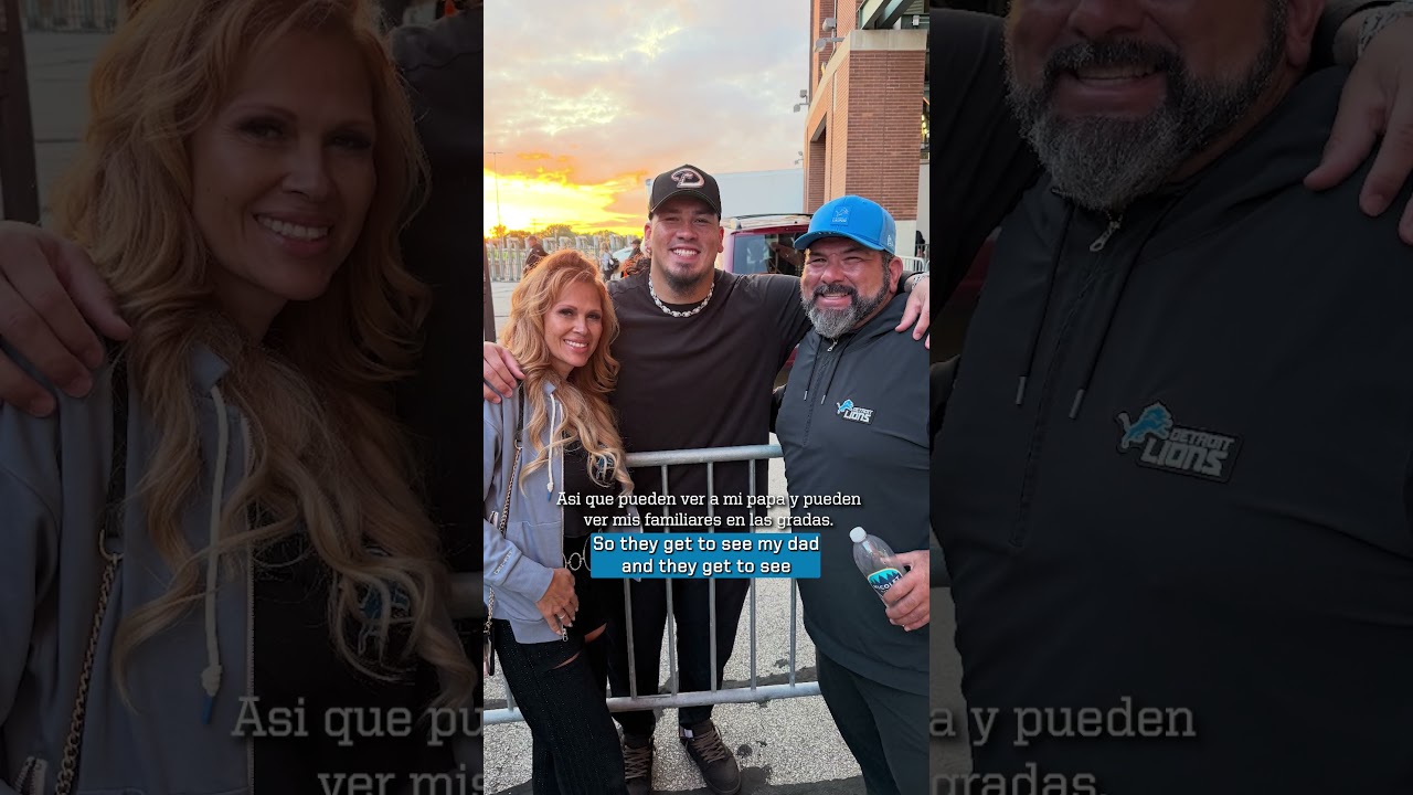 Roy Lopez on being Latino and a Detroit Lion | shorts #DetroitLions #NFL #OnePride #UnOrgullo Roy Lopez on being Latino and a Detroit Lion | shorts #DetroitLions #NFL #OnePride #UnOrgullo