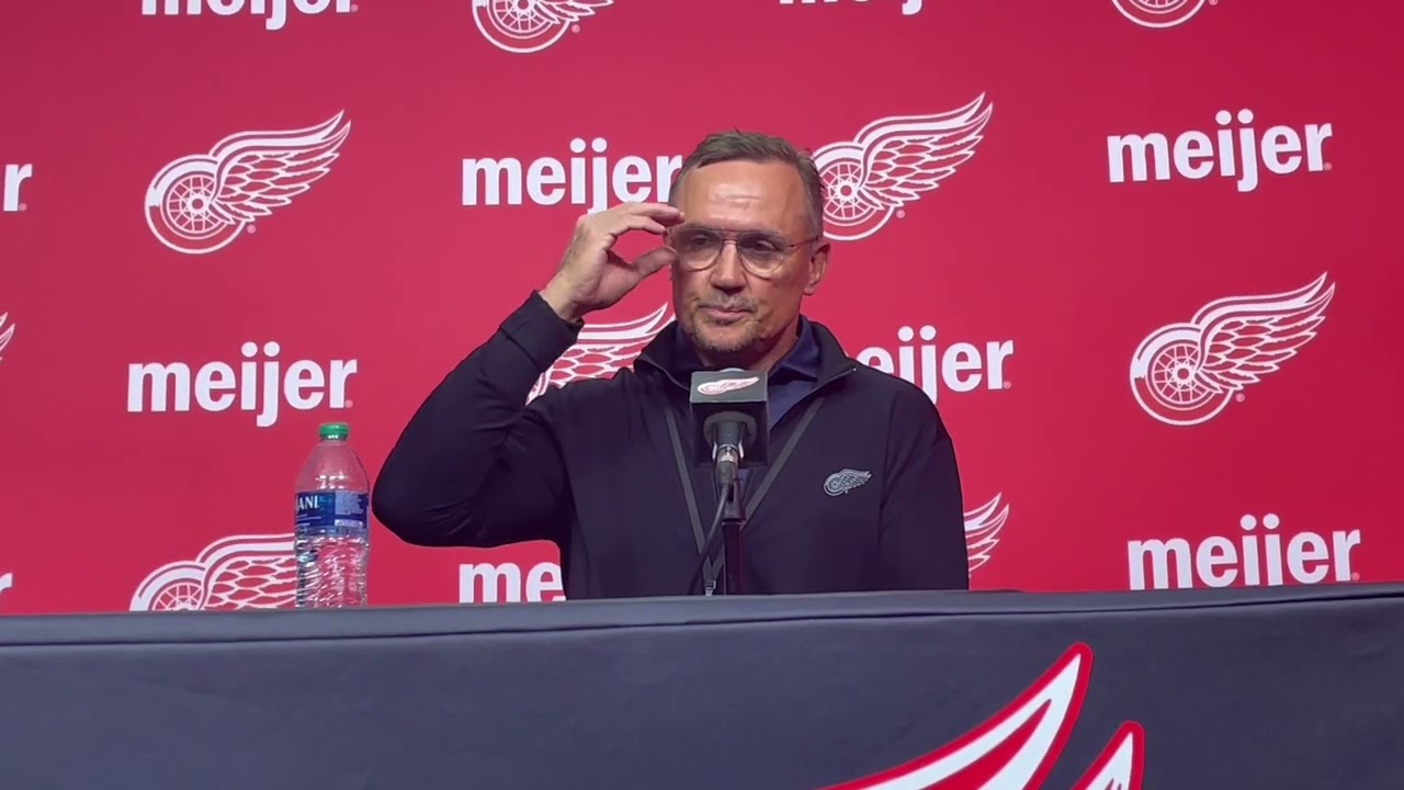 Steve Yzerman explains why Detroit Red Wings waived Filip Zadina Steve Yzerman explains why Detroit Red Wings waived Filip Zadina