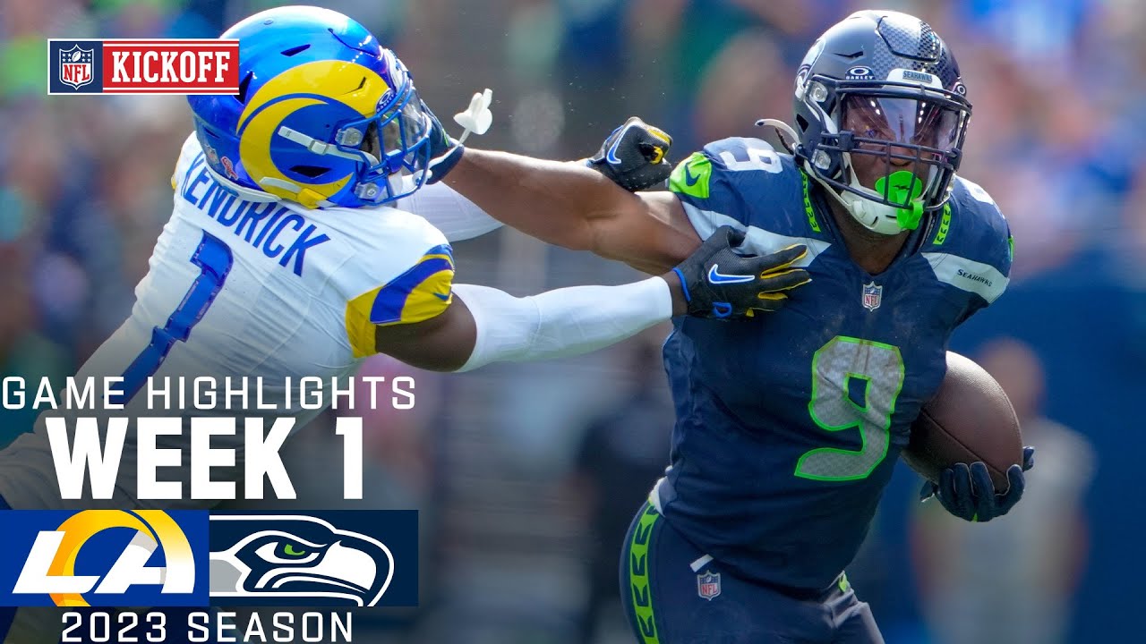 Los Angeles Rams vs. Seattle Seahawks Game Highlights | NFL 2023 Week 1 Los Angeles Rams vs. Seattle Seahawks Game Highlights | NFL 2023 Week 1
