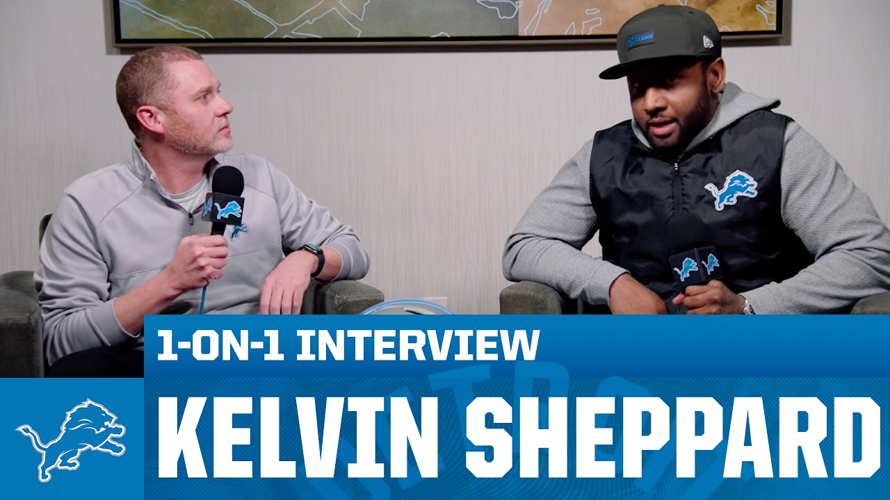 Kelvin Sheppard 1-on-1 at the 2026 NFL Combine | Detroit Lions Kelvin Sheppard 1-on-1 at the 2026 NFL Combine | Detroit Lions