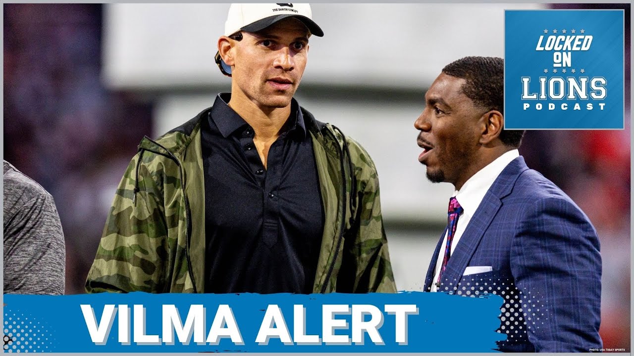 VILMA NIGHTMARE: Detroit Lions Fans Suffer as Jonathan Vilma RETURNS to Call Fifth Game. VILMA NIGHTMARE: Detroit Lions Fans Suffer as Jonathan Vilma RETURNS to Call Fifth Game.