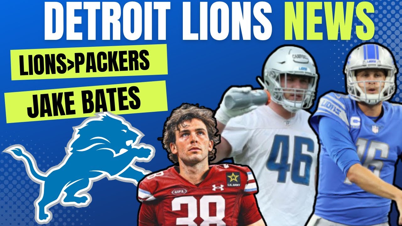 Detroit Lions News: Lions Outsmart Packers Again, Jake Bates Signs, PFF Disrespect + Jack Campbell Detroit Lions News: Lions Outsmart Packers Again, Jake Bates Signs, PFF Disrespect + Jack Campbell