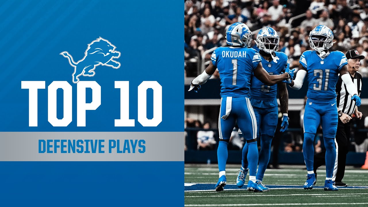 Top 10 Defensive Plays – 2022 Season | Detroit Lions Top 10 Defensive Plays – 2022 Season | Detroit Lions