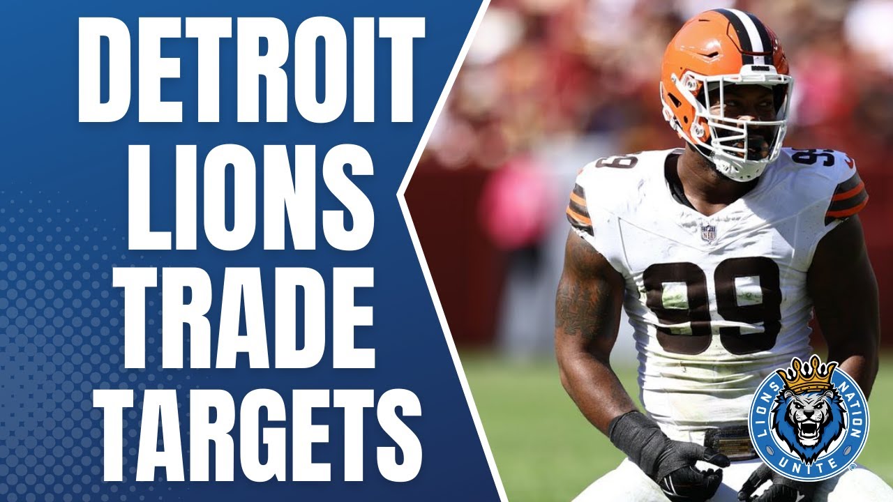 The Detroit Lions WILL Trade for an EDGE Rusher The Detroit Lions WILL Trade for an EDGE Rusher