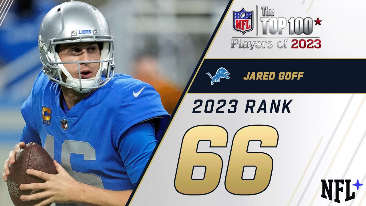 #66 Jared Goff (QB, Lions) | Top 100 Players of 2023 #66 Jared Goff (QB, Lions) | Top 100 Players of 2023