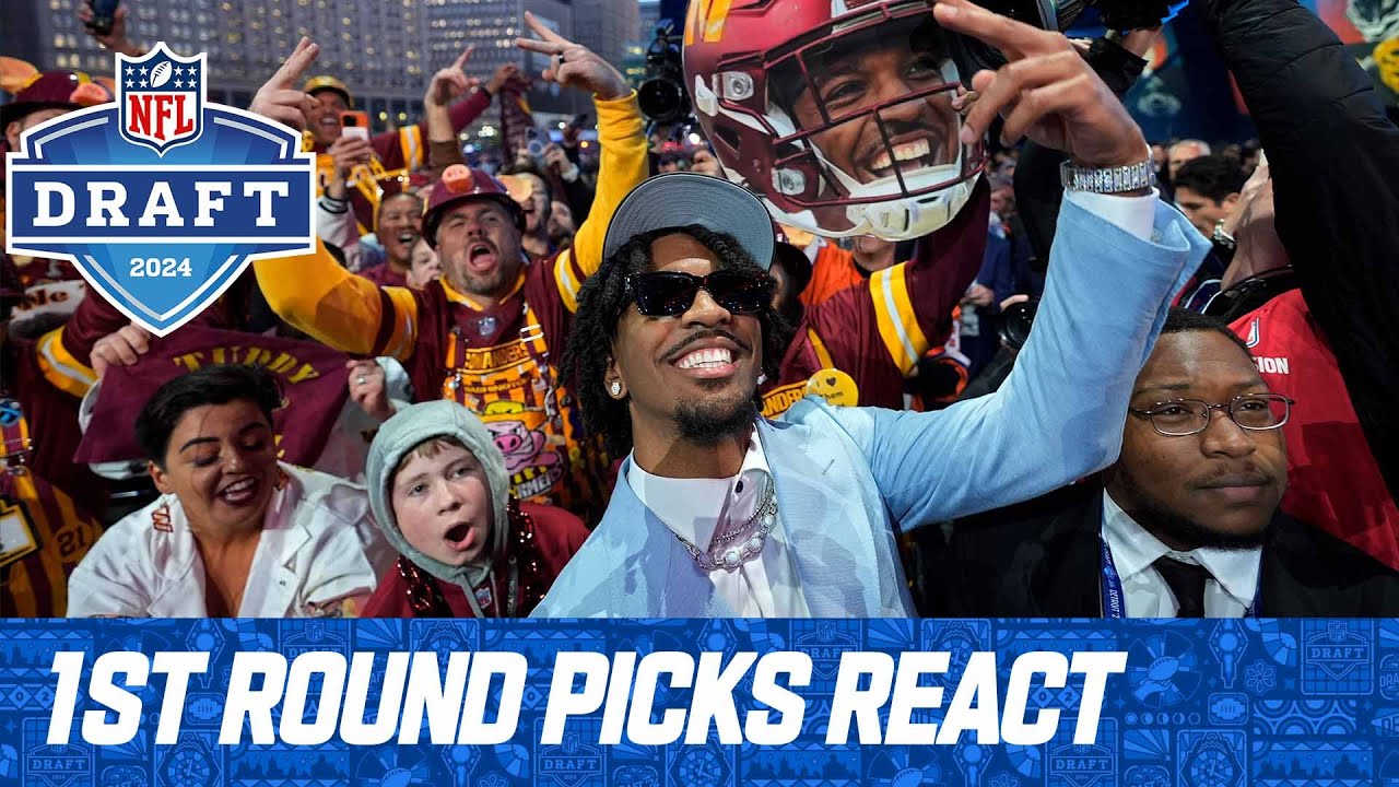 First Round Picks React to Being Drafted | 2024 NFL Draft First Round Picks React to Being Drafted | 2024 NFL Draft