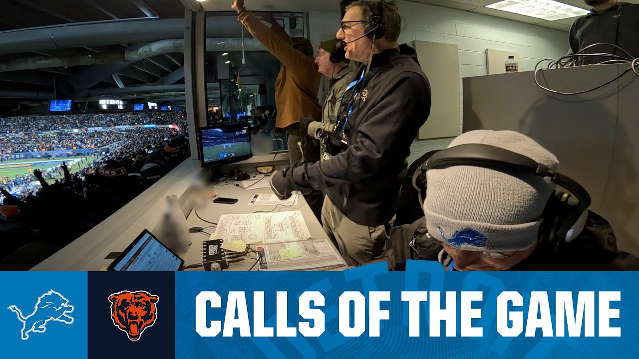 Calls of the Game: Detroit defeats Chicago 19-16 after a GAME-WINNING field goal | Lions at Bears Calls of the Game: Detroit defeats Chicago 19-16 after a GAME-WINNING field goal | Lions at Bears