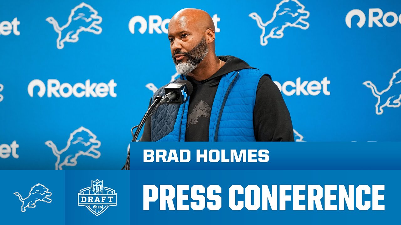 Brad Holmes NFL Draft Day 2 Press Conference | April 25, 2025 Brad Holmes NFL Draft Day 2 Press Conference | April 25, 2025