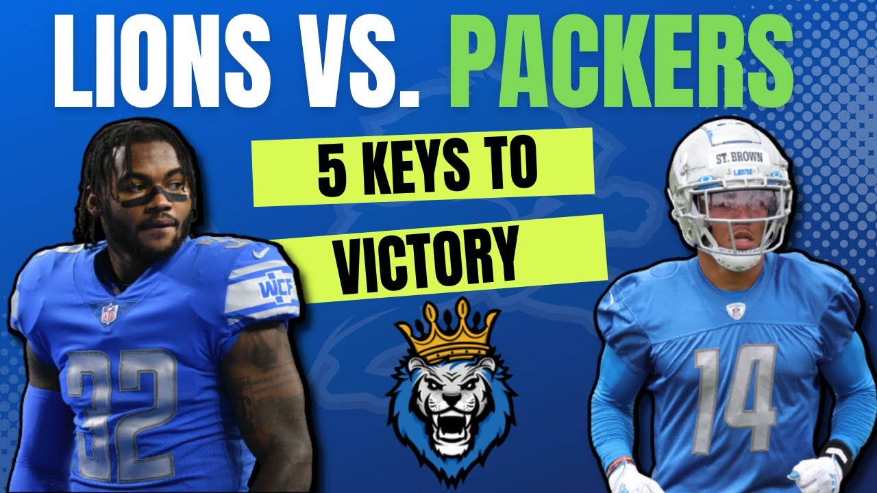 Detroit Lions vs. Green Bay Packers Week 17: 5 Keys To Victory Ft. Jared Goff, & Aidan Hutchinson Detroit Lions vs. Green Bay Packers Week 17: 5 Keys To Victory Ft. Jared Goff, & Aidan Hutchinson