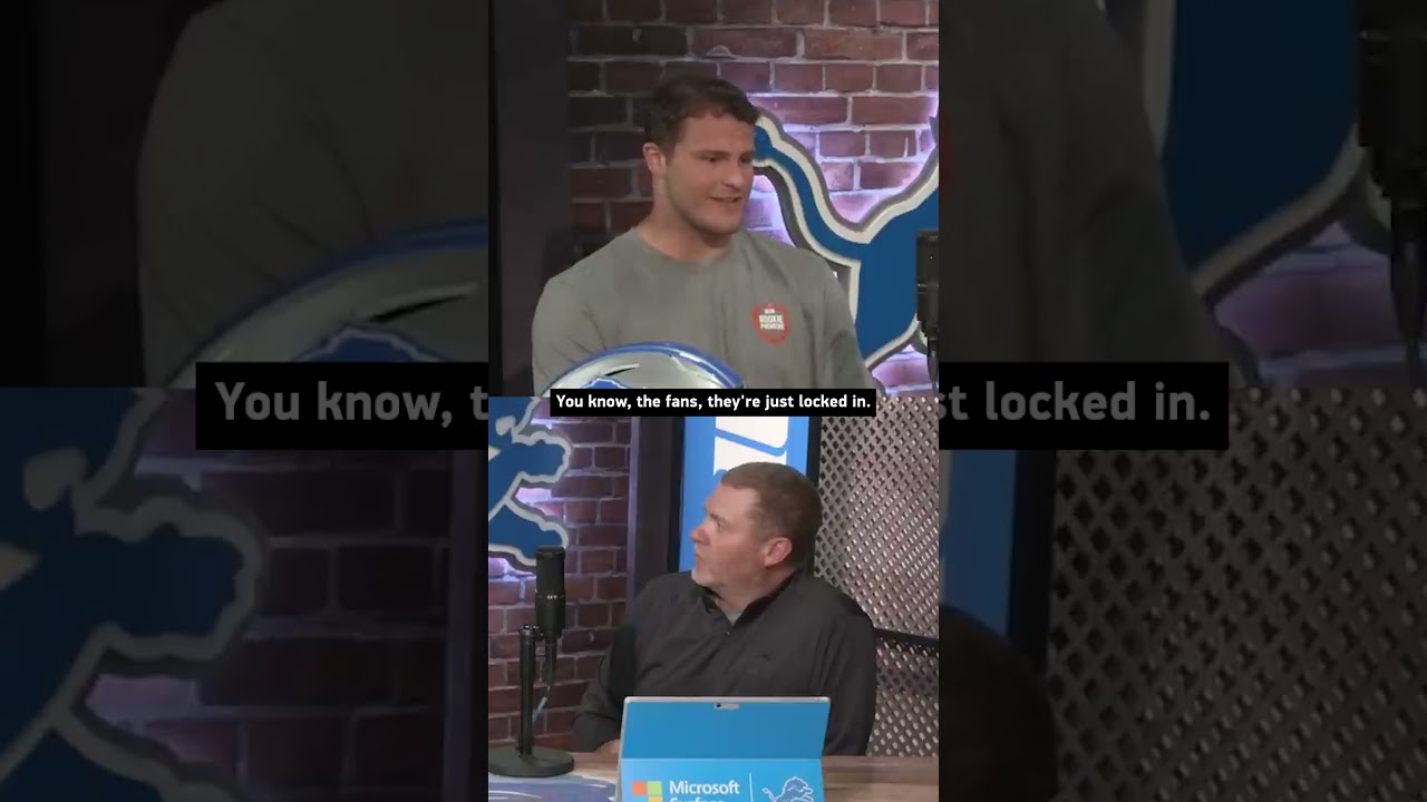 Sam LaPorta is ready to play at Ford Field! | Detroit Lions #shorts Sam LaPorta is ready to play at Ford Field! | Detroit Lions #shorts