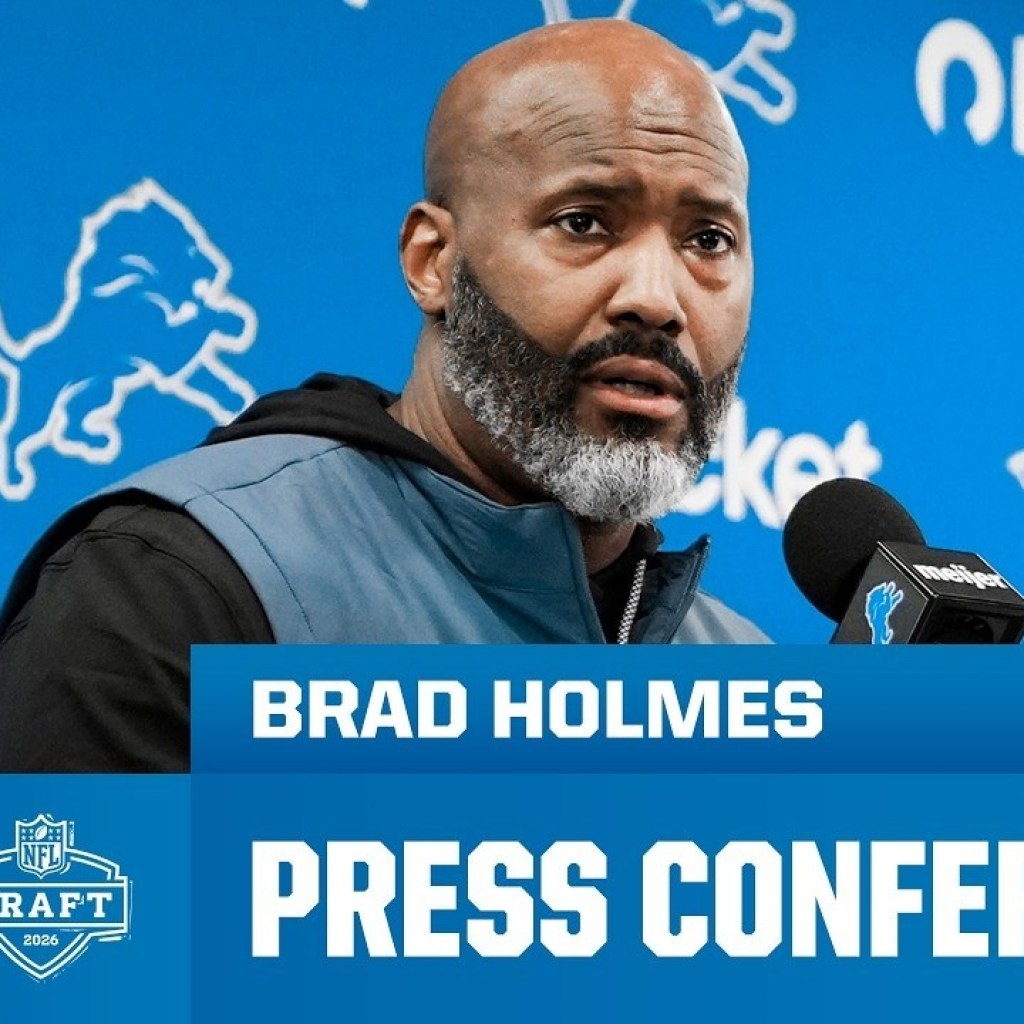 Brad Holmes NFL Draft Press Conference Day Two FULL | April 24, 2026 Brad Holmes NFL Draft Press Conference Day Two FULL | April 24, 2026