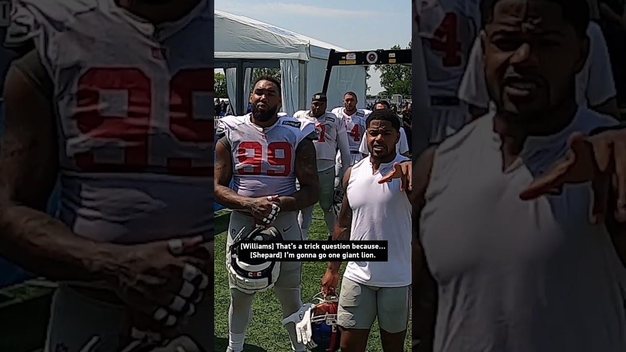 Look out for those Lion-sized Giants! | Detroit Lions #shorts Look out for those Lion-sized Giants! | Detroit Lions #shorts