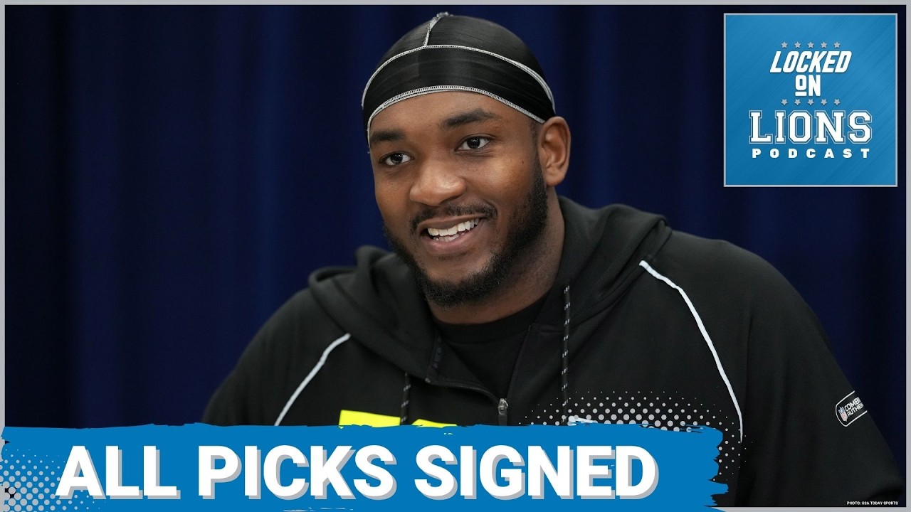 Detroit Lions ALL BUSINESS…Signing their Draft Picks FAST Detroit Lions ALL BUSINESS…Signing their Draft Picks FAST