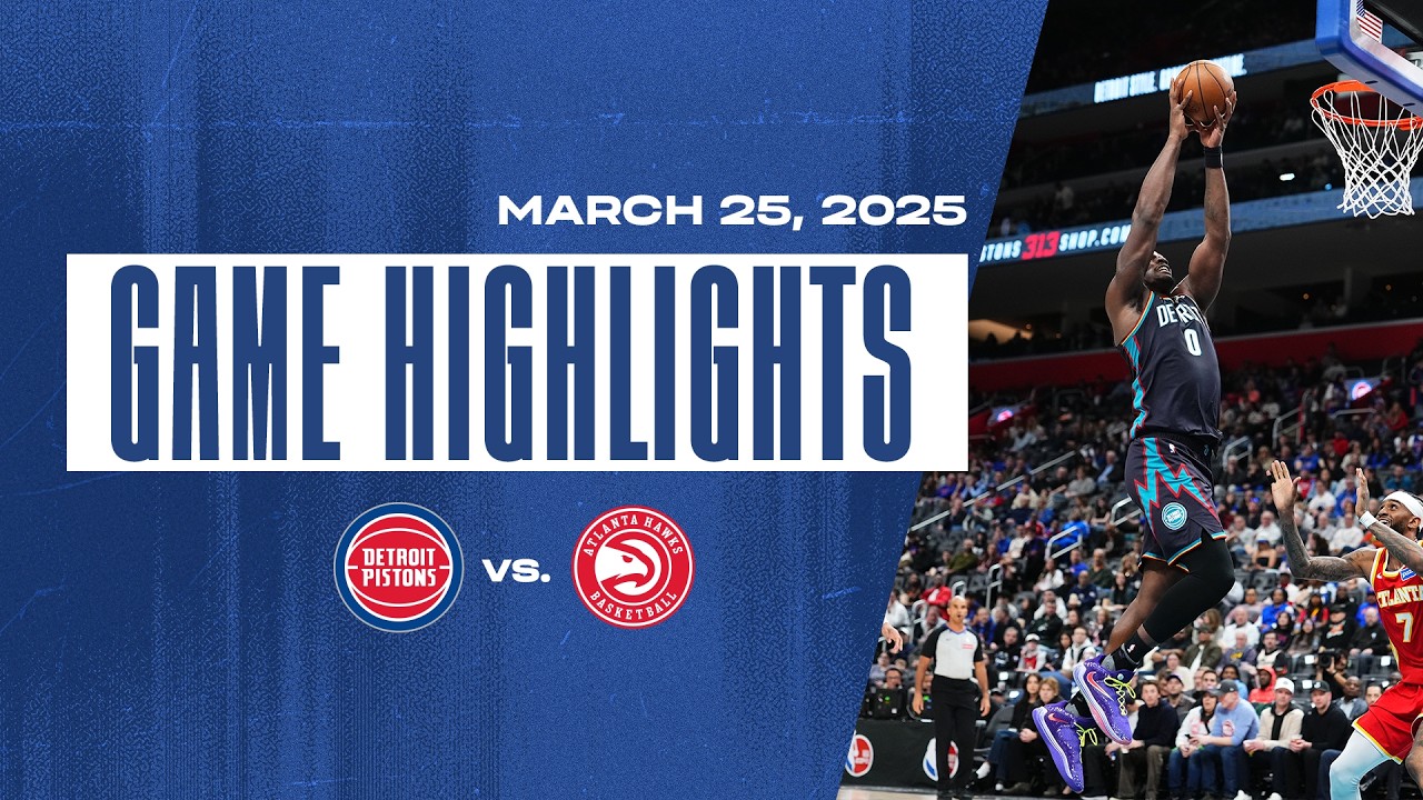 Detroit Pistons vs. Atlanta Hawks | GAME HIGHLIGHTS | 3.25.26 Detroit Pistons vs. Atlanta Hawks | GAME HIGHLIGHTS | 3.25.26