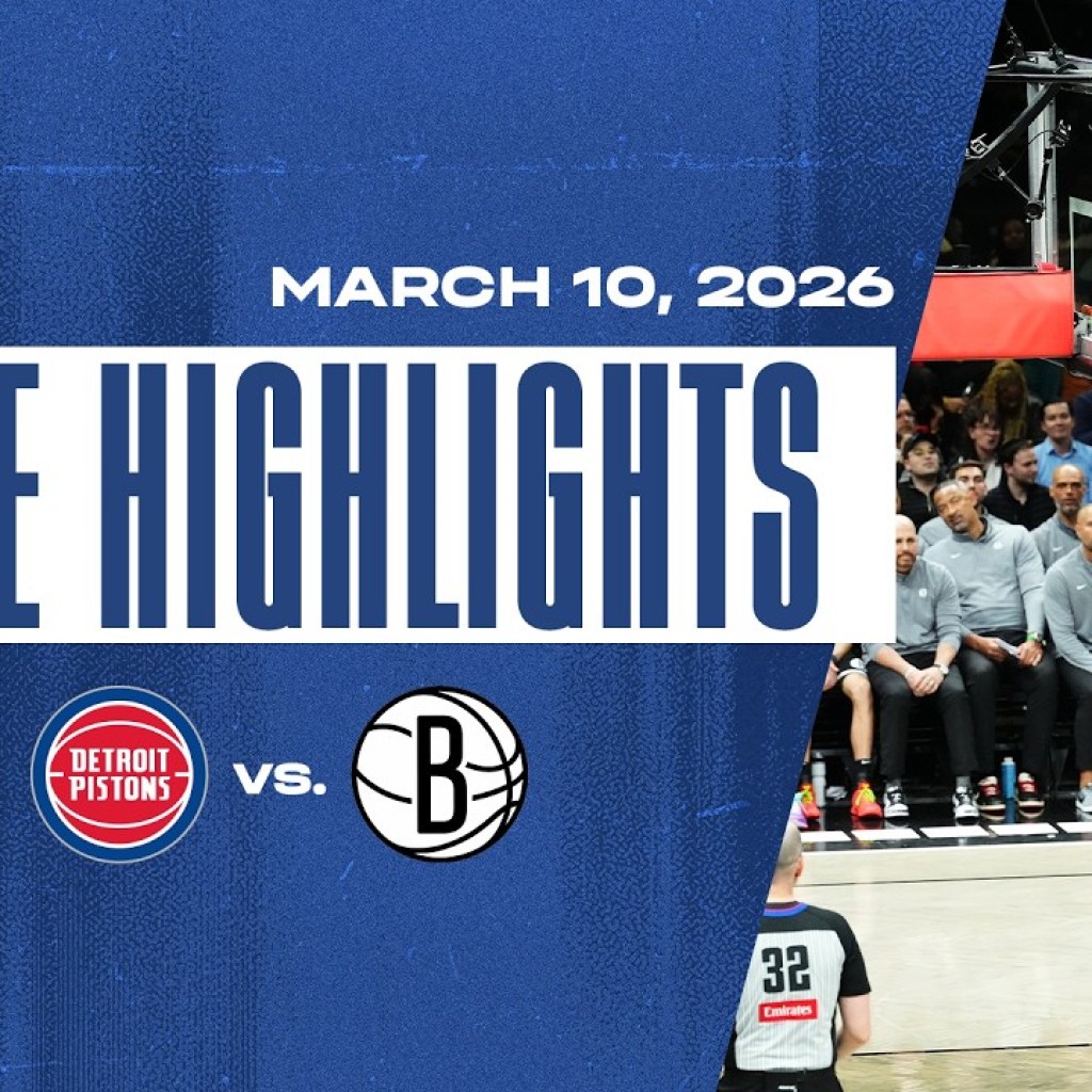 Pistons Bounce Back with Road Win in Brooklyn | Game Highlights | 3.10.2026 #nba Pistons Bounce Back with Road Win in Brooklyn | Game Highlights | 3.10.2026 #nba