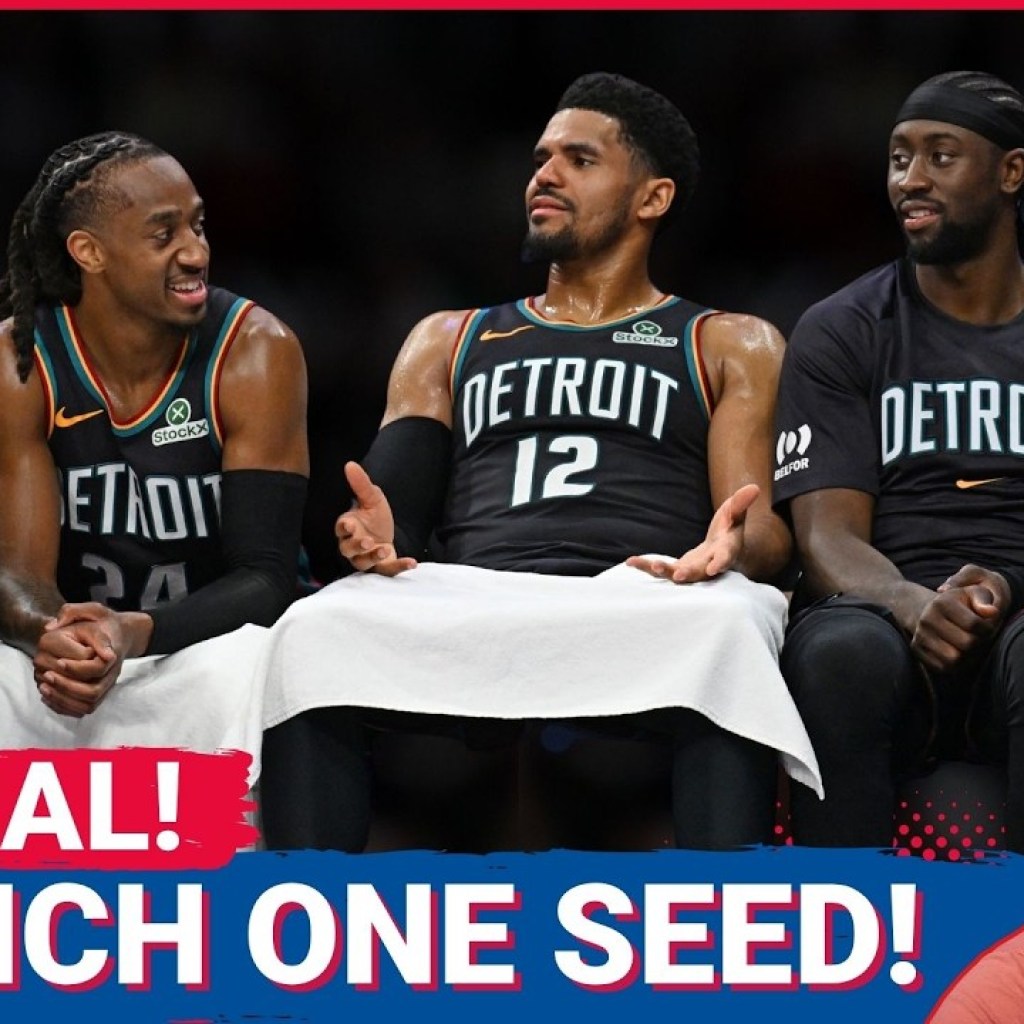 UNBELIEVABLE: The Detroit Pistons CLINCH 1st Seed In The Eastern Conference, Back Where They Belong! UNBELIEVABLE: The Detroit Pistons CLINCH 1st Seed In The Eastern Conference, Back Where They Belong!