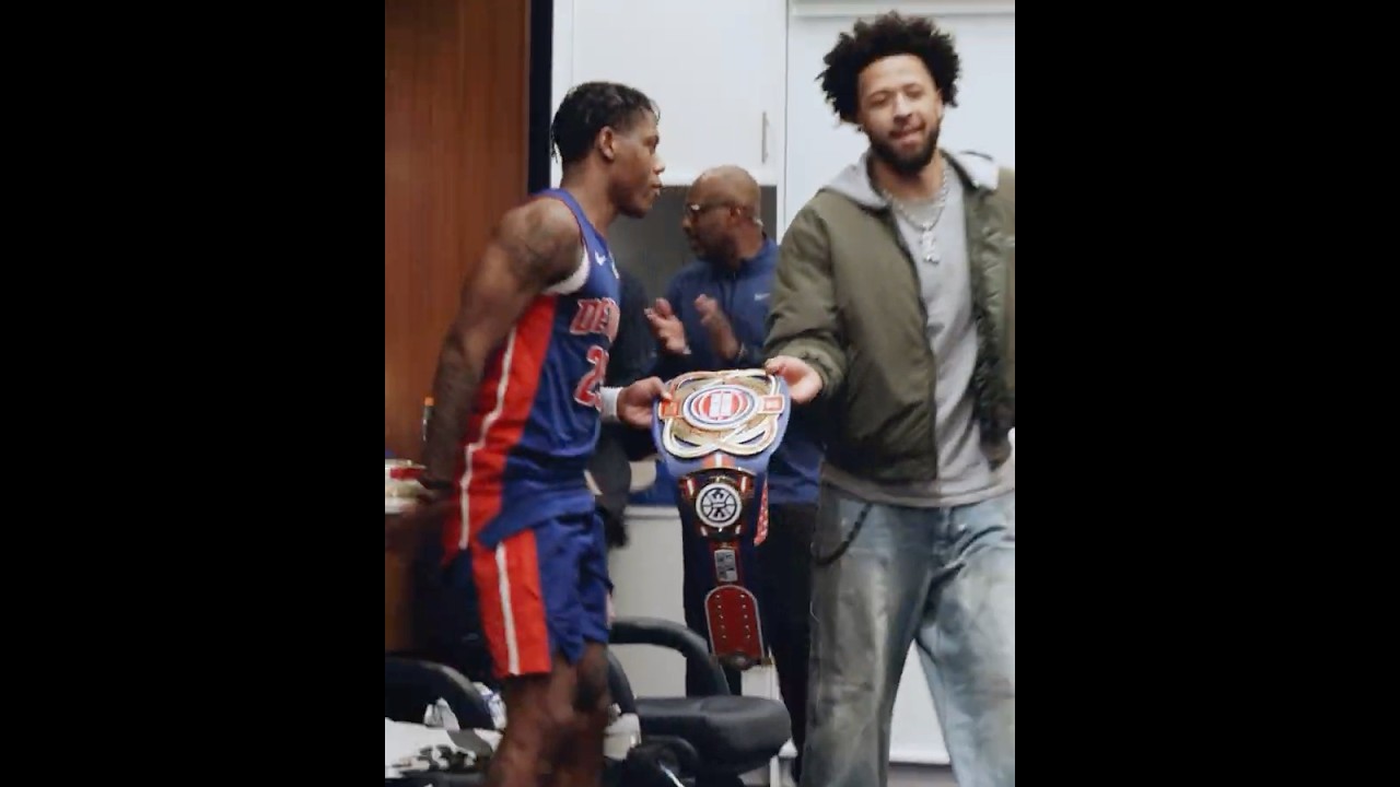 Belt To Sass #pistons #detroitpistons #nba #wwe Belt To Sass #pistons #detroitpistons #nba #wwe
