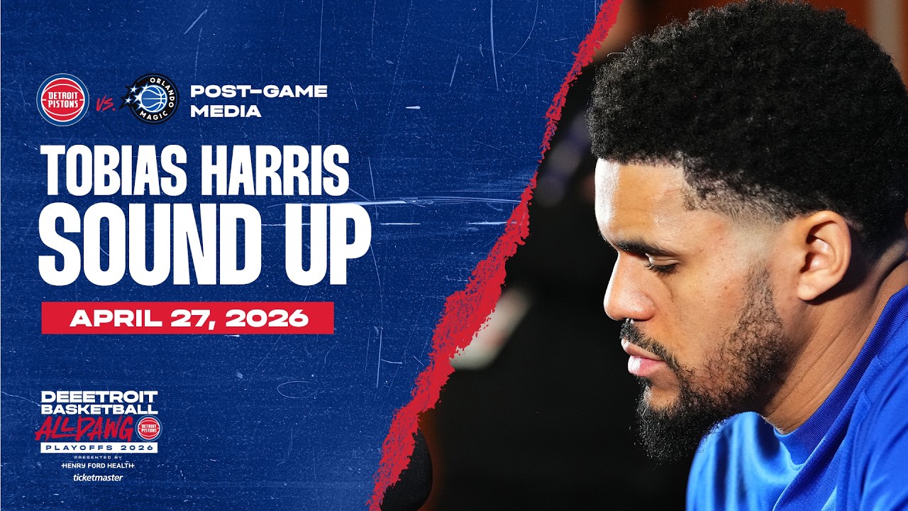 Post-Game Press Conference: Tobias Harris | Pistons vs. Magic | 04.27.26 Post-Game Press Conference: Tobias Harris | Pistons vs. Magic | 04.27.26