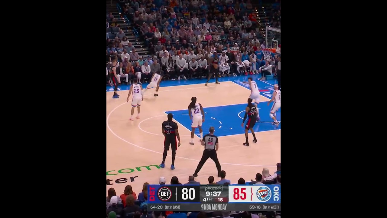 4th Quarter Top Plays | Pistons vs. Thunder #nba #pistons 4th Quarter Top Plays | Pistons vs. Thunder #nba #pistons